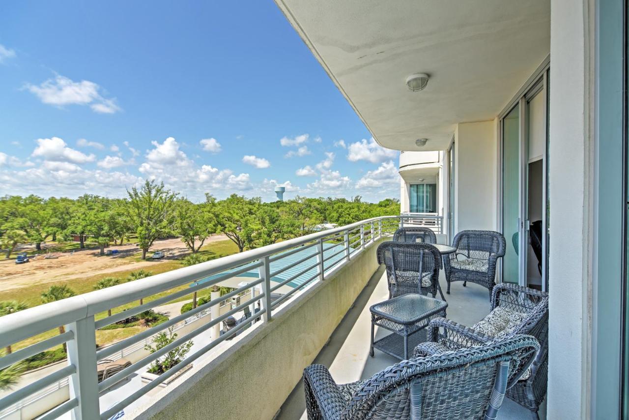 Beachside Biloxi Club Condo Balcony With Ocean View 外观 照片