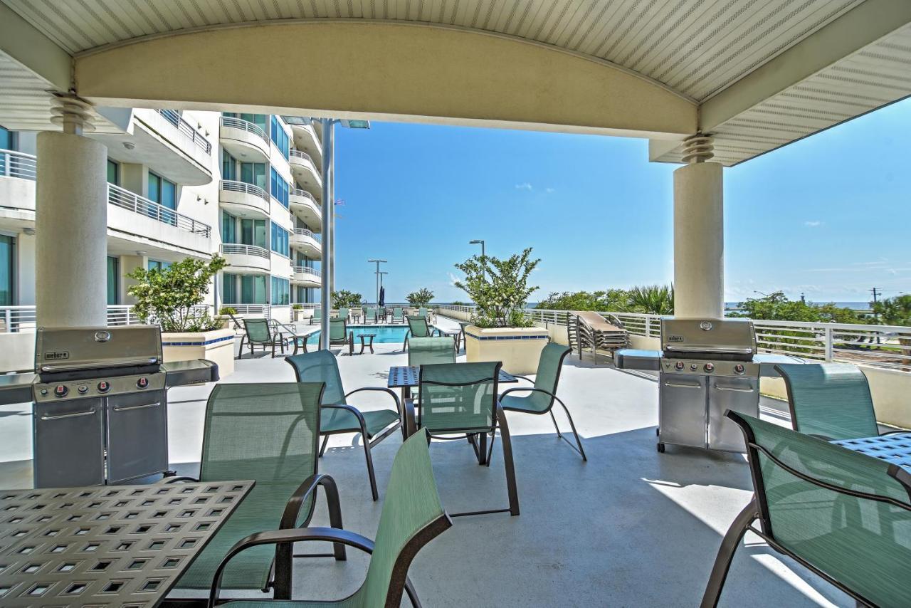 Beachside Biloxi Club Condo Balcony With Ocean View 外观 照片