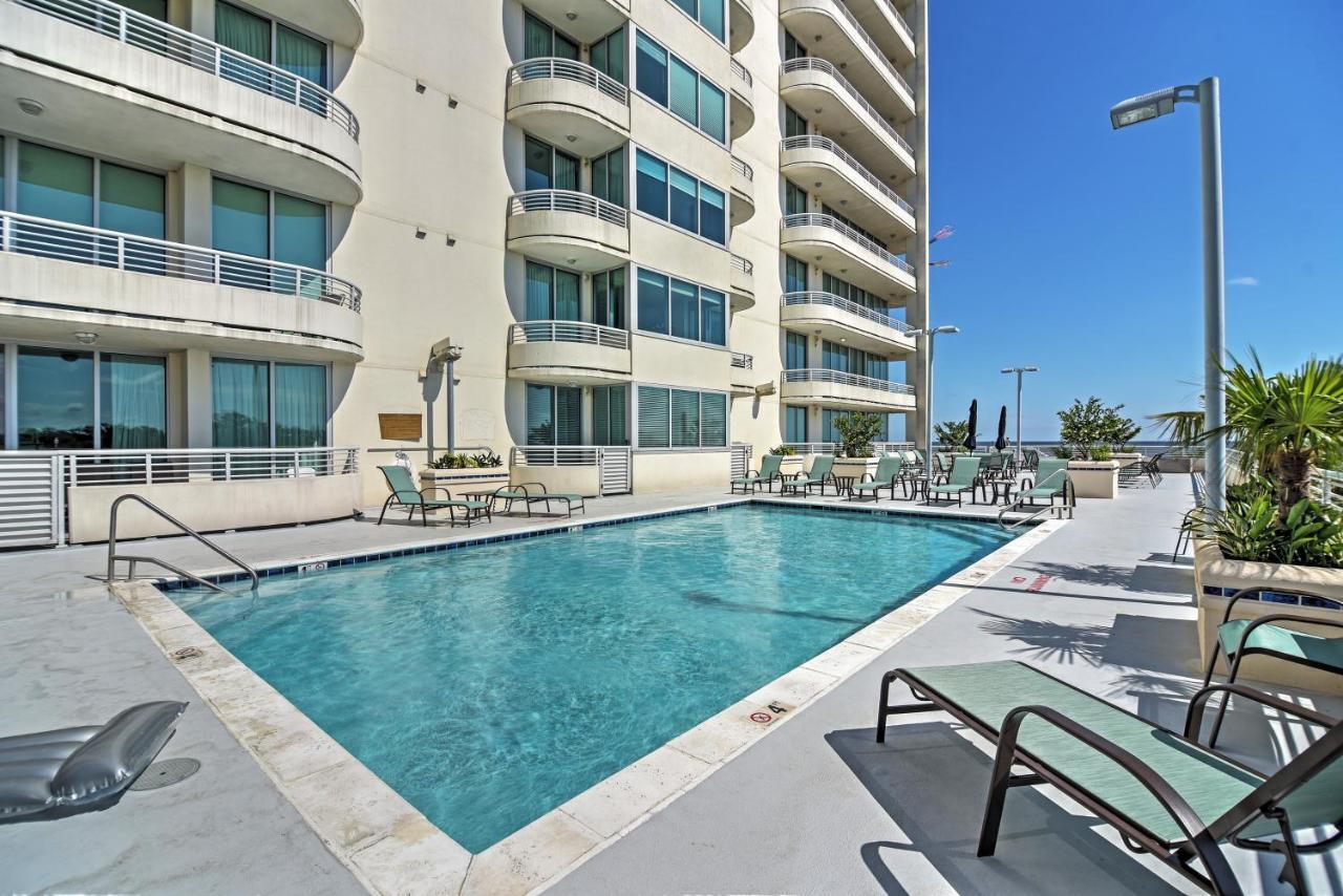 Beachside Biloxi Club Condo Balcony With Ocean View 外观 照片